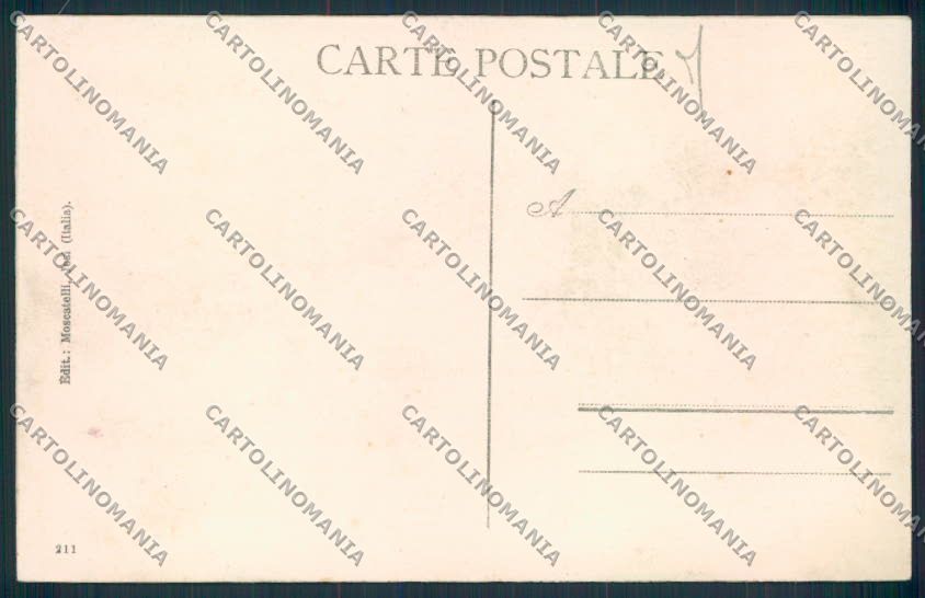 Ancona Jesi città Venditore Uva cartolina MQ0719 – retro