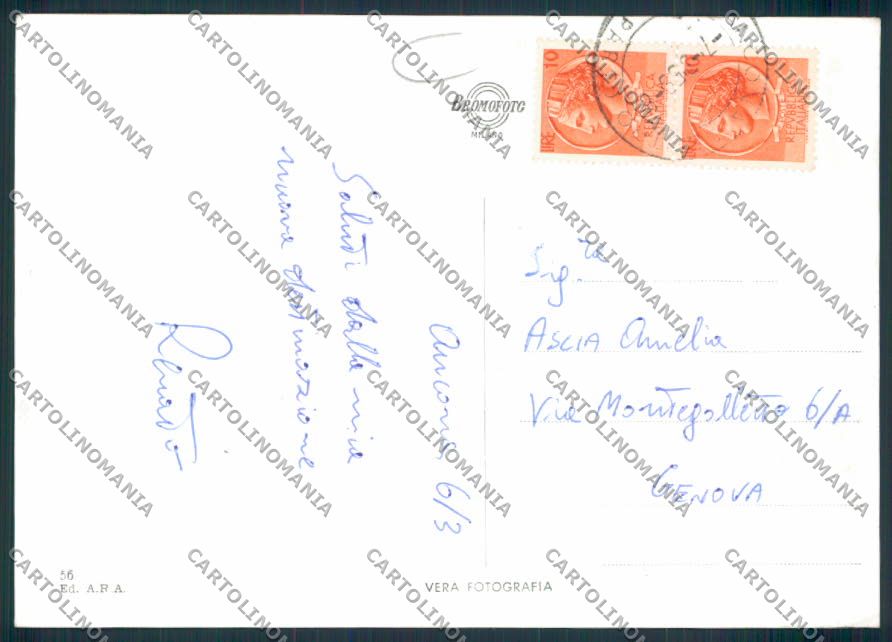 Ancona città foto FG cartolina MQ0730 – retro
