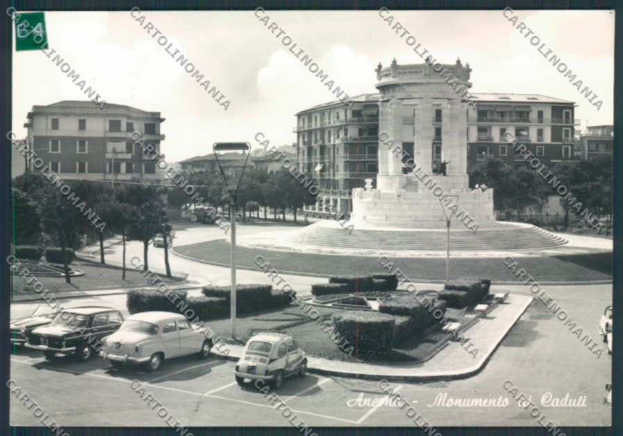 Ancona città ADESIVO PIEGHINA foto FG cartolina MQ0732 – fronte