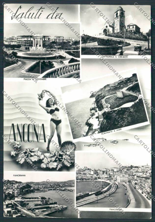 Ancona città foto FG cartolina MQ0733 – fronte