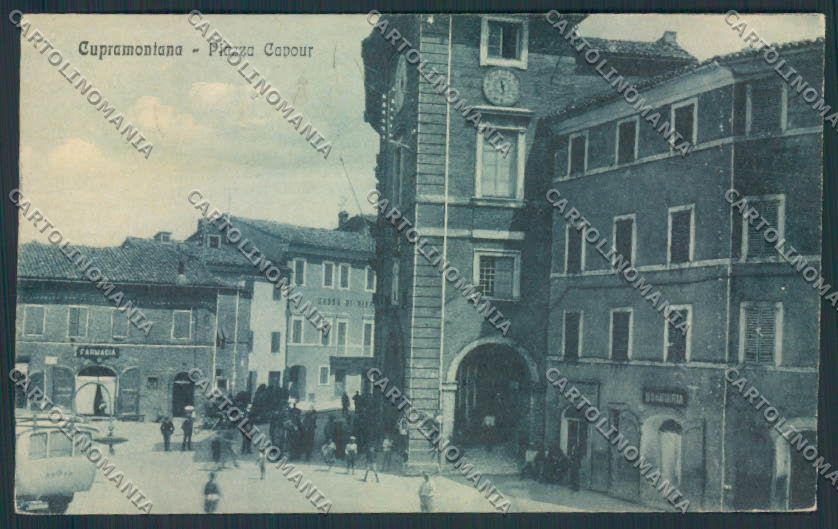 Ancona Cupramontana Farmacia cartolina MQ0754 – fronte