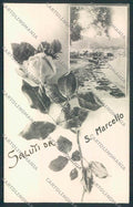 Ancona San Marcello Saluti da cartolina MQ0764 – fronte
