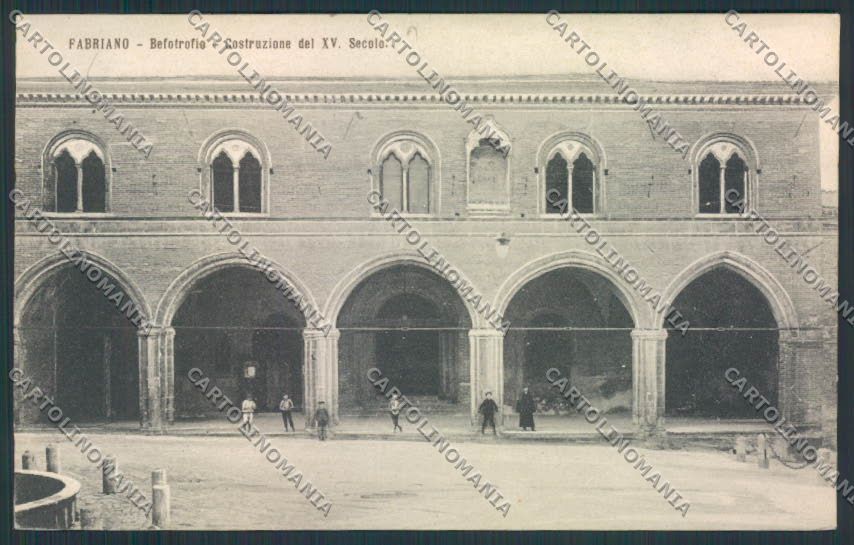 Ancona Fabriano cartolina MQ0802 – fronte