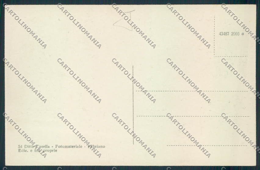 Ancona Fabriano San Vittore cartolina MQ0806 – retro