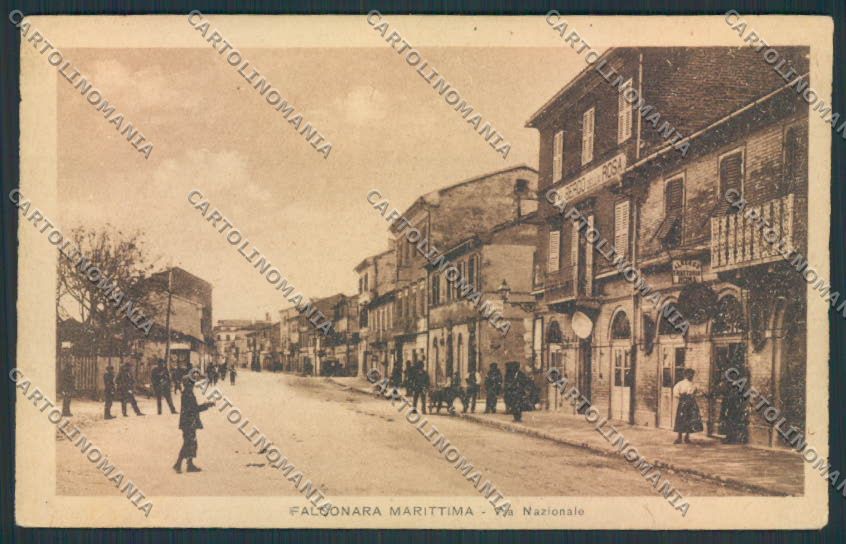 Ancona Falconara cartolina MQ0815 – fronte