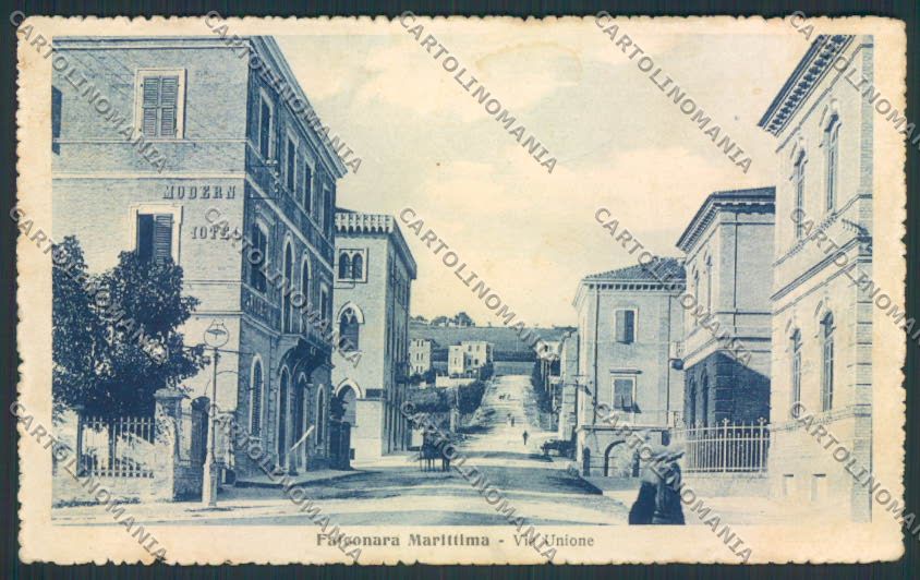 Ancona Falconara cartolina MQ0816 – fronte