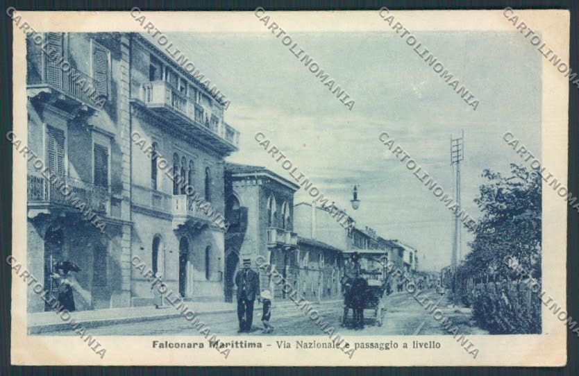 Ancona Falconara cartolina MQ0827 – fronte