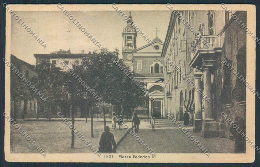 Ancona Jesi PIEGHINE cartolina MQ0852 – fronte
