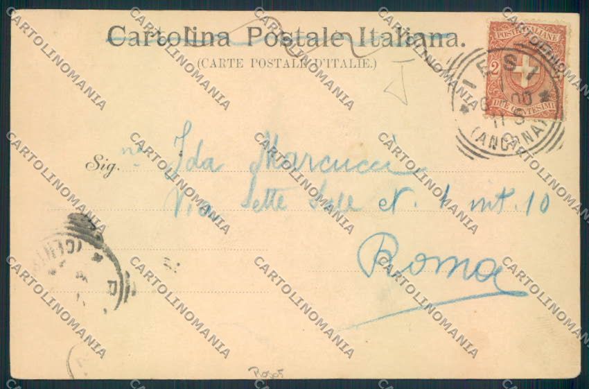 Ancona Jesi cartolina MQ0866 – retro
