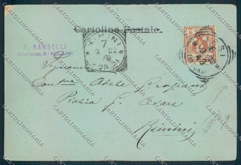 Ancona Jesi Poste STRAPPINI cartolina MQ0873 – retro