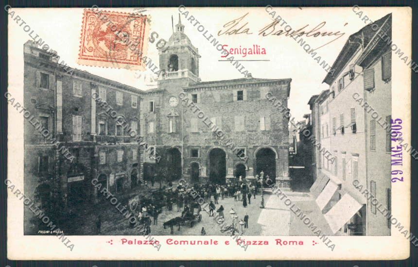 Ancona Senigallia cartolina MQ0925 – fronte