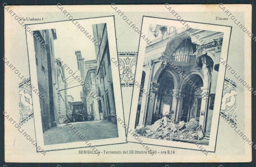 Ancona Senigallia PIEGHINE cartolina MQ0928 – fronte