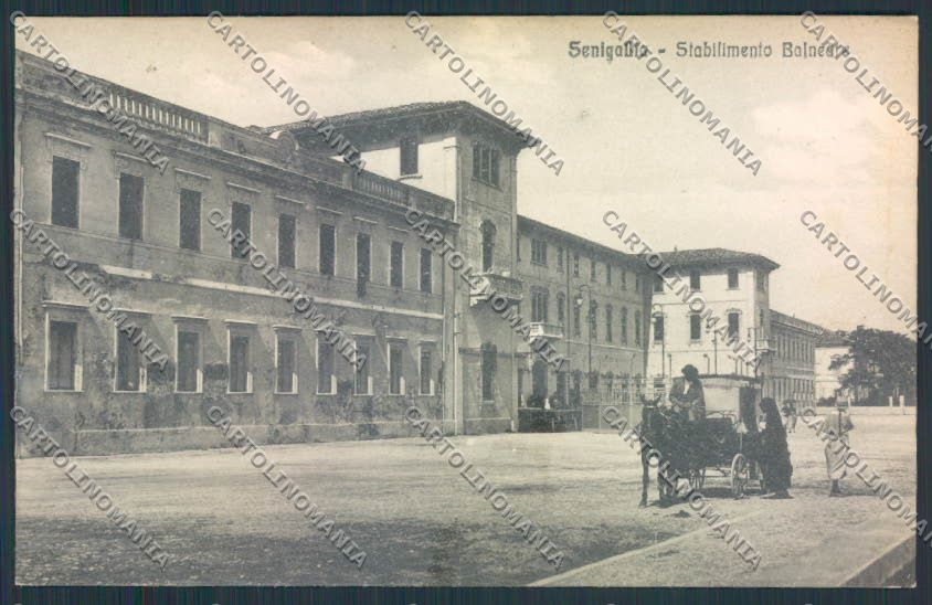 Ancona Senigallia appena SCOLLATA cartolina MQ0929 – fronte