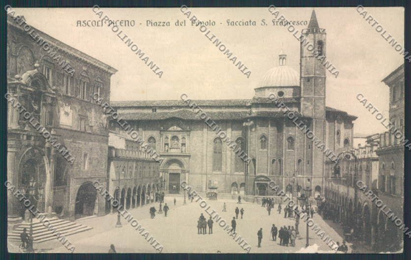 Ascoli Piceno città ABRASA cartolina MQ0947 – fronte