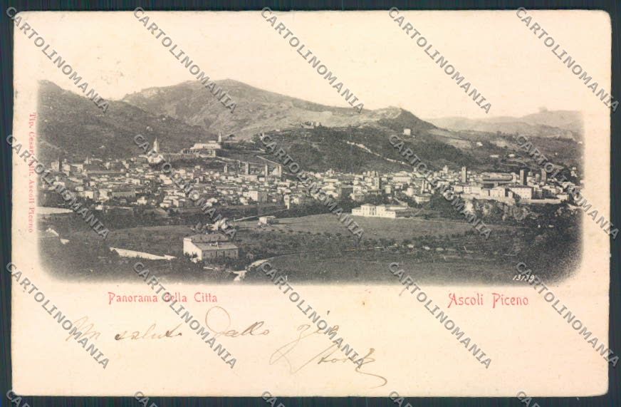 Ascoli Piceno città STRAPPINO cartolina MQ0949 – fronte