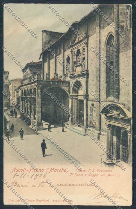 Ascoli Piceno città PIEGHINA cartolina MQ0953 – fronte