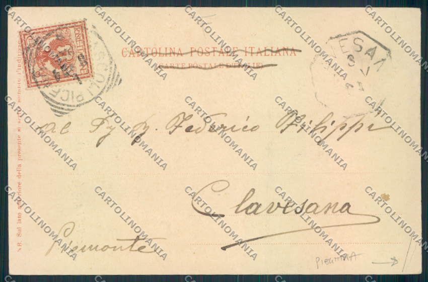 Ascoli Piceno città PIEGHINA cartolina MQ0953 – retro