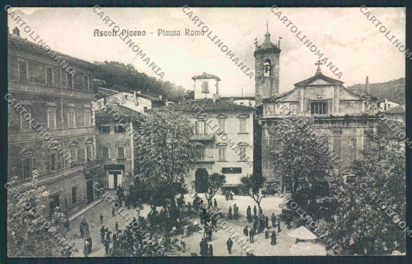 Ascoli Piceno città Mercato cartolina MQ0956 – fronte