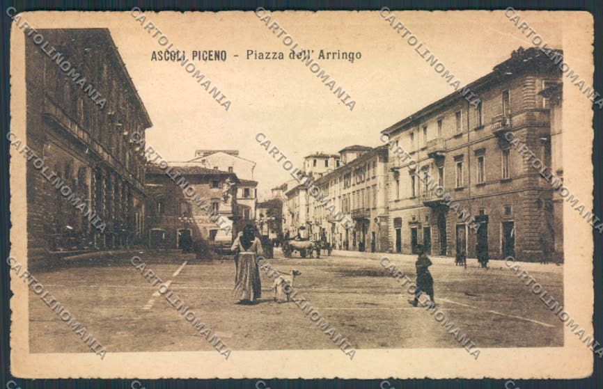 Ascoli Piceno città PIEGHINA cartolina MQ0957 – fronte