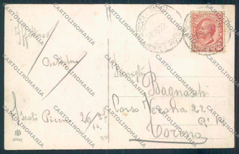 Ascoli Piceno città cartolina MQ0966 – retro