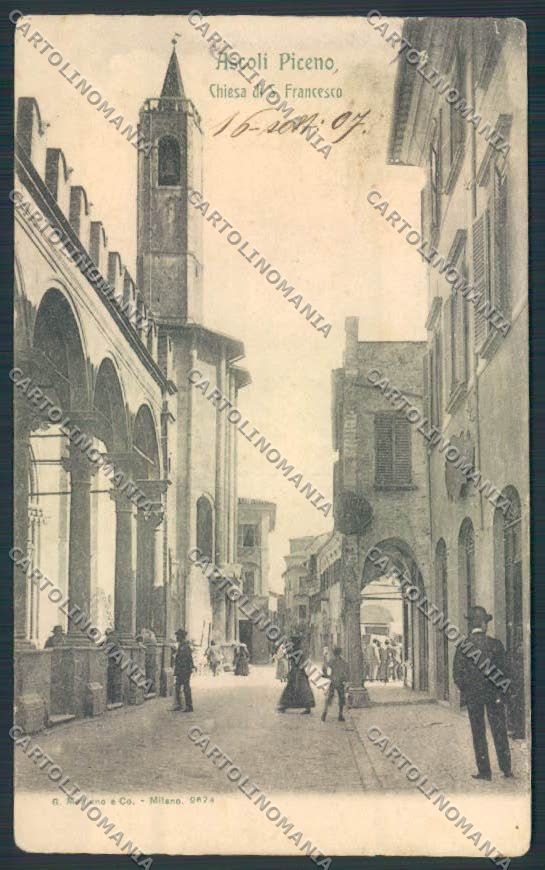 Ascoli Piceno città STRAPPINO cartolina MQ0967 – fronte