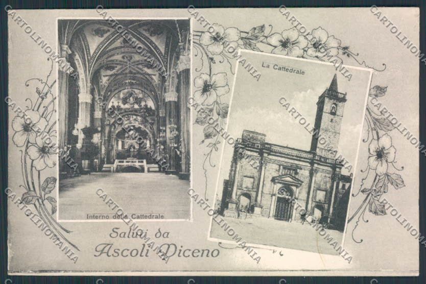 Ascoli Piceno città Saluti da cartolina MQ0971 – fronte