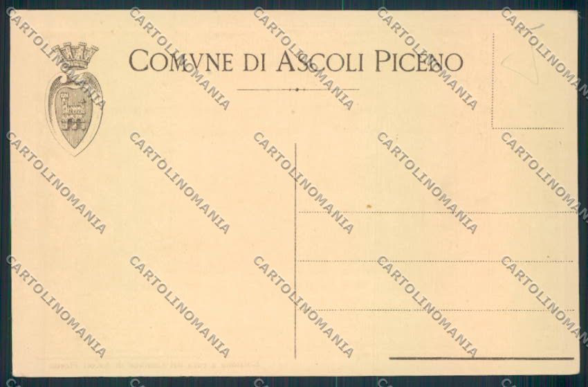 Ascoli Piceno città cartolina MQ0979 – retro