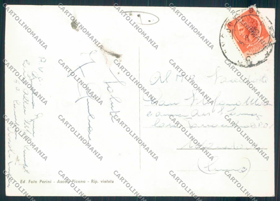 Ascoli Piceno città foto FG cartolina MQ0989 – retro
