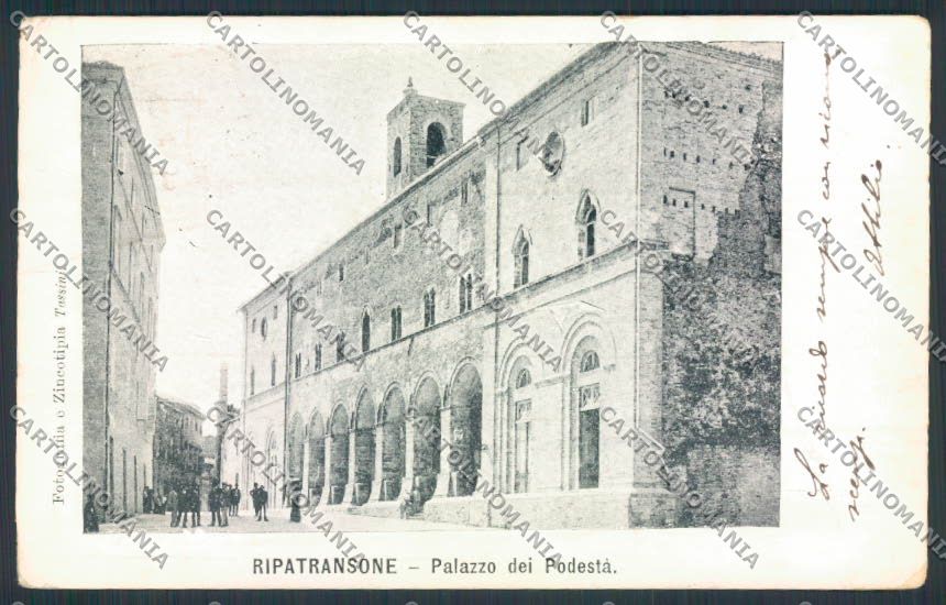Ascoli Piceno Ripatransone cartolina MQ0996 – fronte