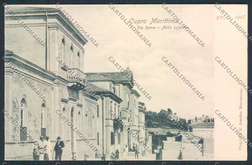 Ascoli Piceno Cupra Marittima cartolina MQ1011 – fronte
