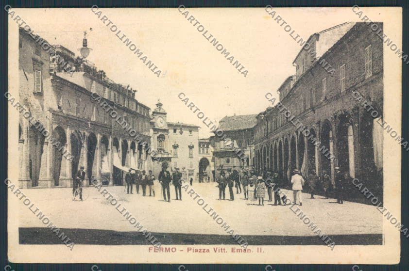 Ascoli Piceno Fermo PIEGATA cartolina MQ1037 – fronte