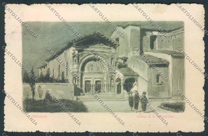 Perugia Città cartolina MQ1113 – fronte