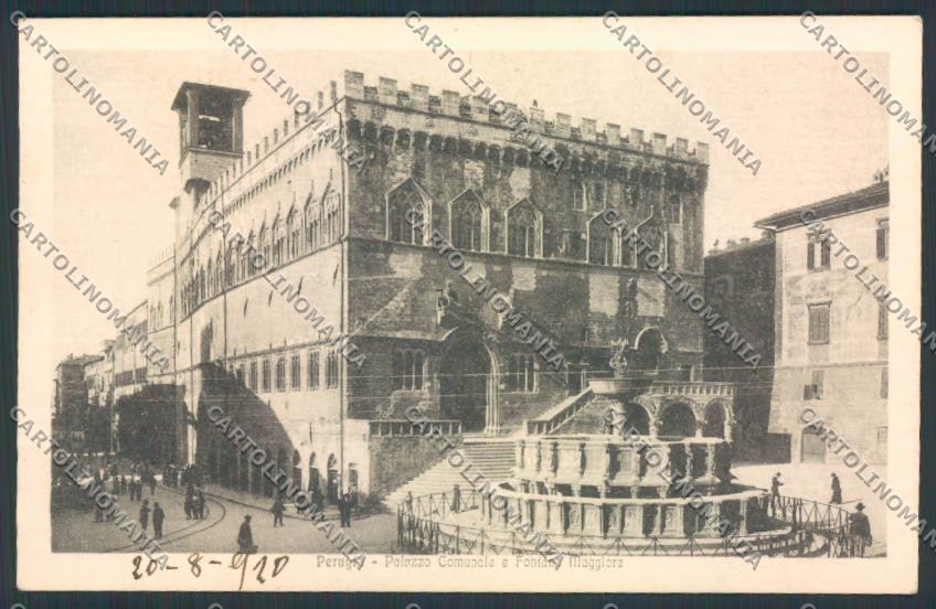 Perugia Città cartolina MQ1114 – fronte