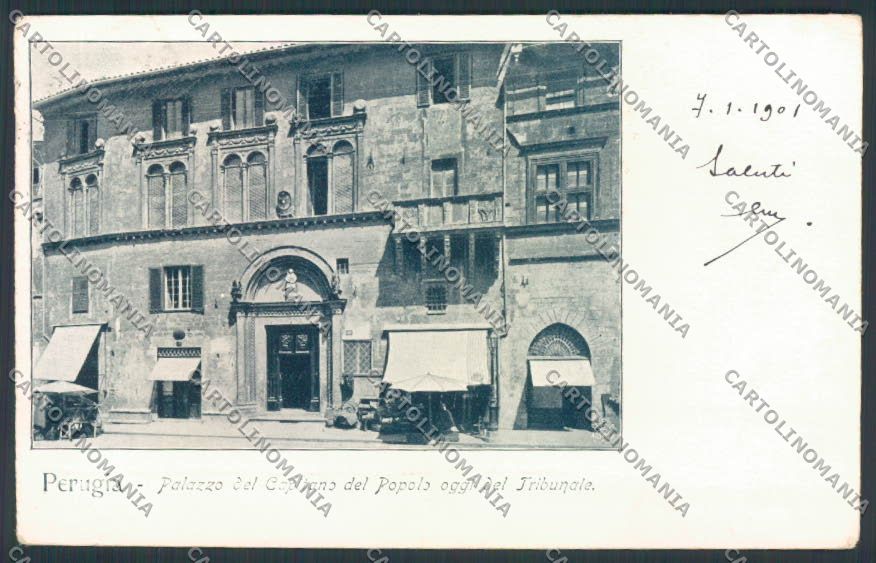 Perugia Città cartolina MQ1129 – fronte