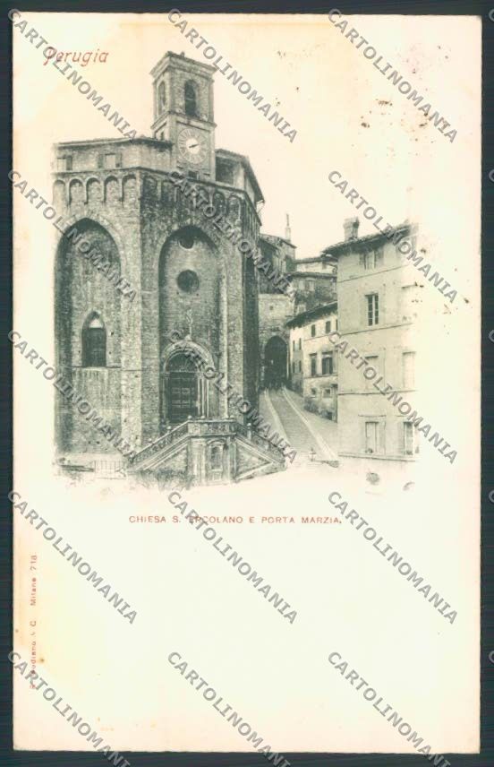 Perugia Città cartolina MQ1131 – fronte