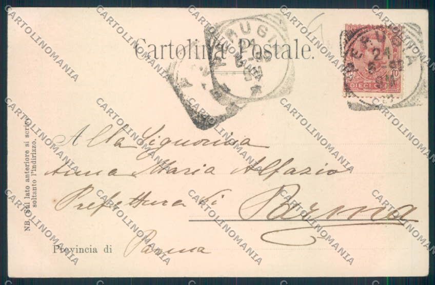 Perugia Città cartolina MQ1138 – retro