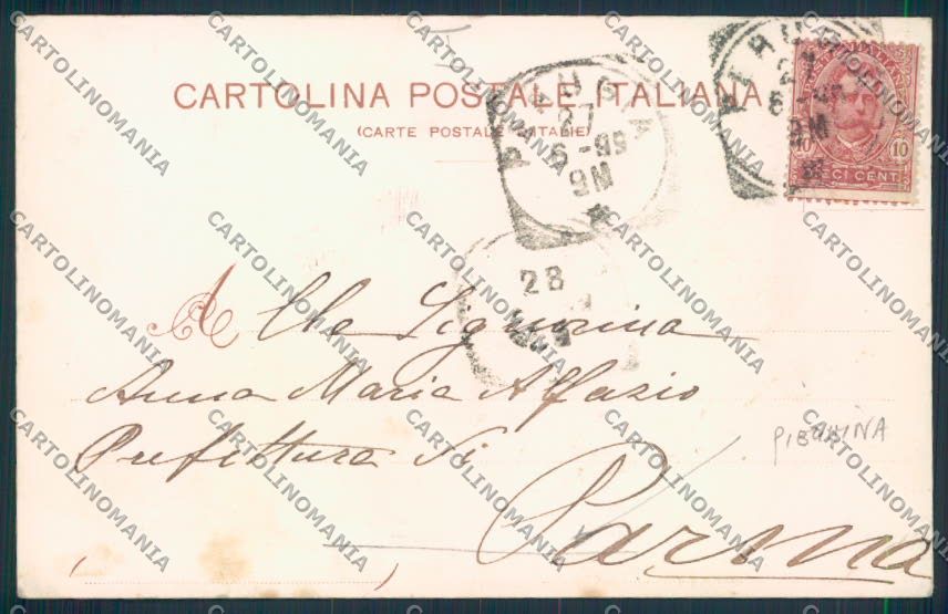 Perugia Città PIEGHINA cartolina MQ1148 – retro
