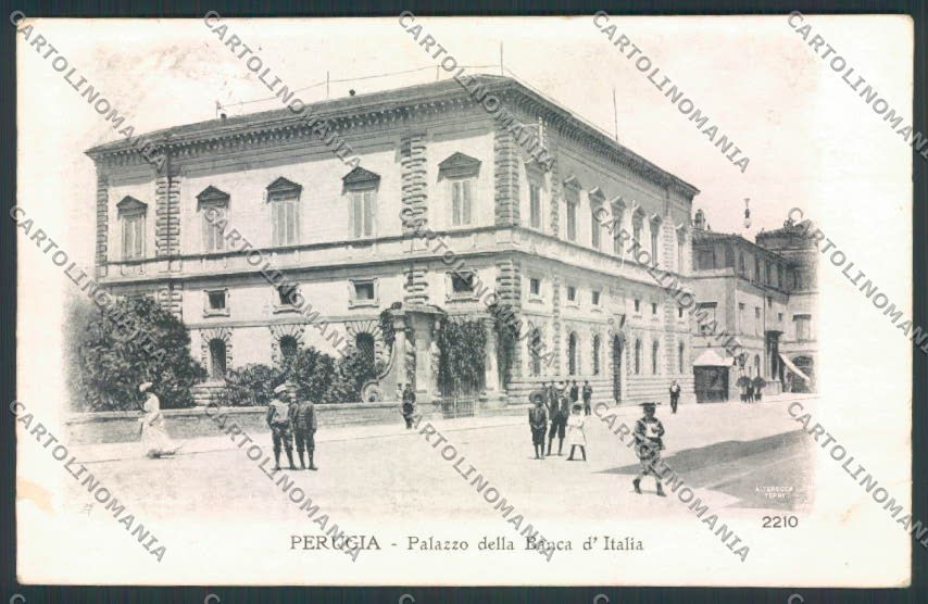 Perugia Città ABRASA cartolina MQ1152 – fronte
