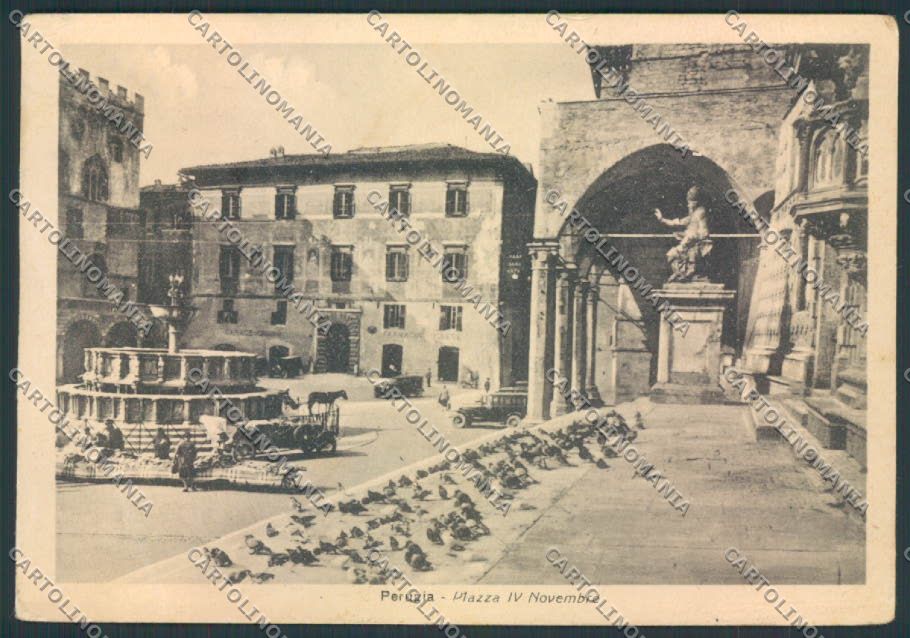 Perugia Città PIEGA Farmacia FG cartolina MQ1178 – fronte