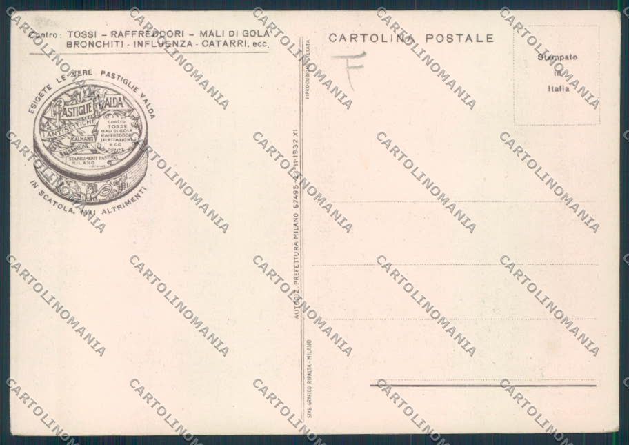 Perugia Città FG cartolina MQ1182 – retro