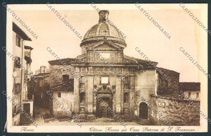 Perugia Assisi cartolina MQ1264 – fronte