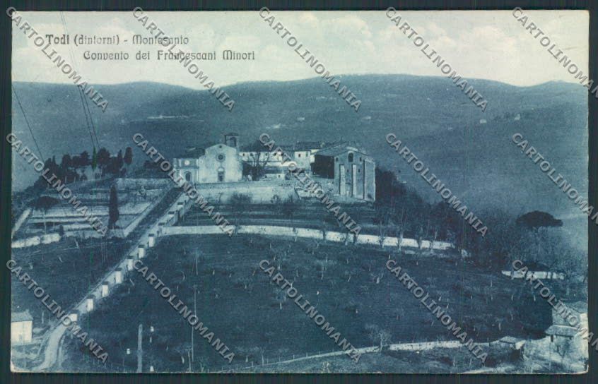 Perugia Todi Montesanto cartolina MQ1270 – fronte