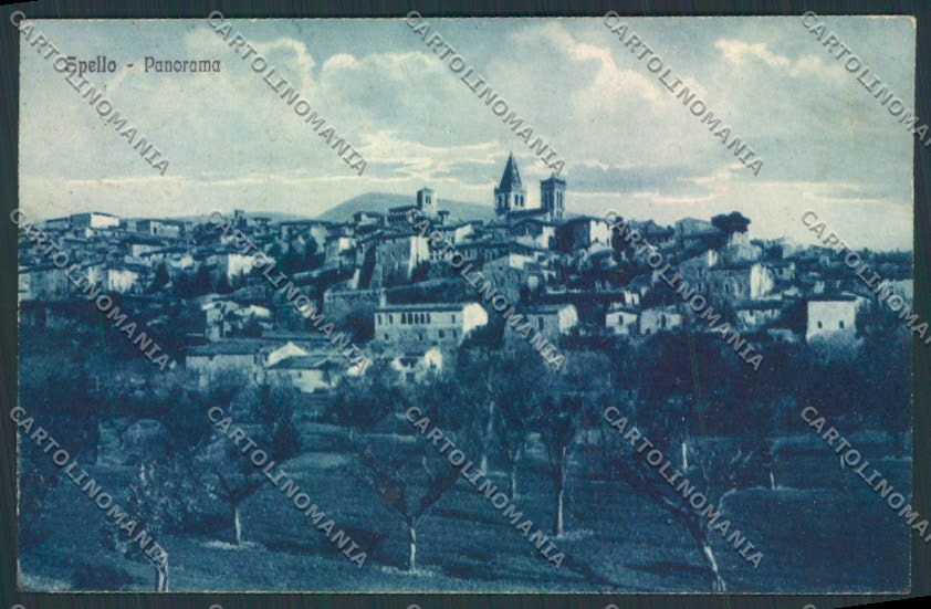 Perugia Spello cartolina MQ1275 – fronte