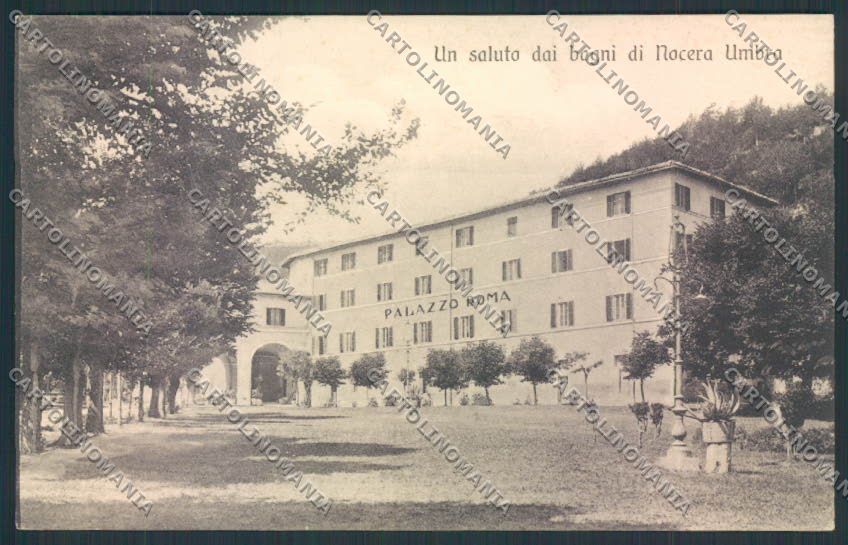Perugia Nocera Umbra cartolina MQ1279 – fronte