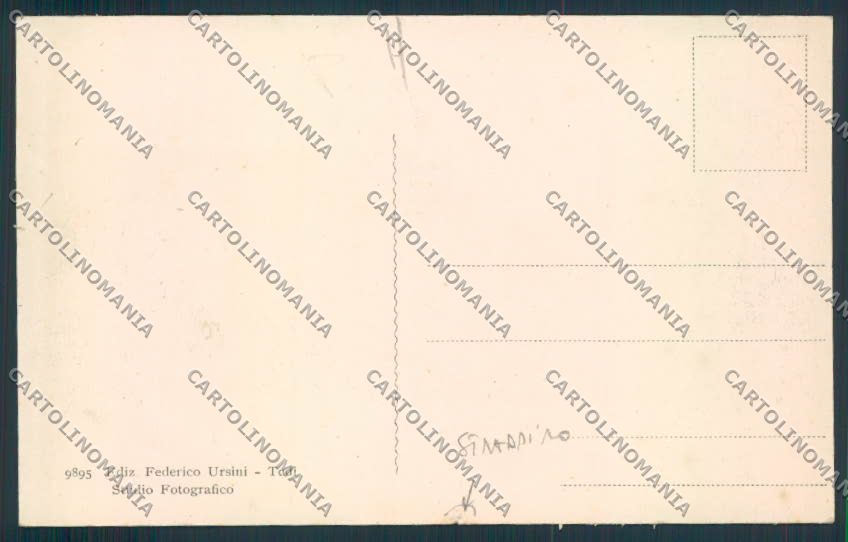 Perugia Todi STRAPPINO cartolina MQ1283 – retro