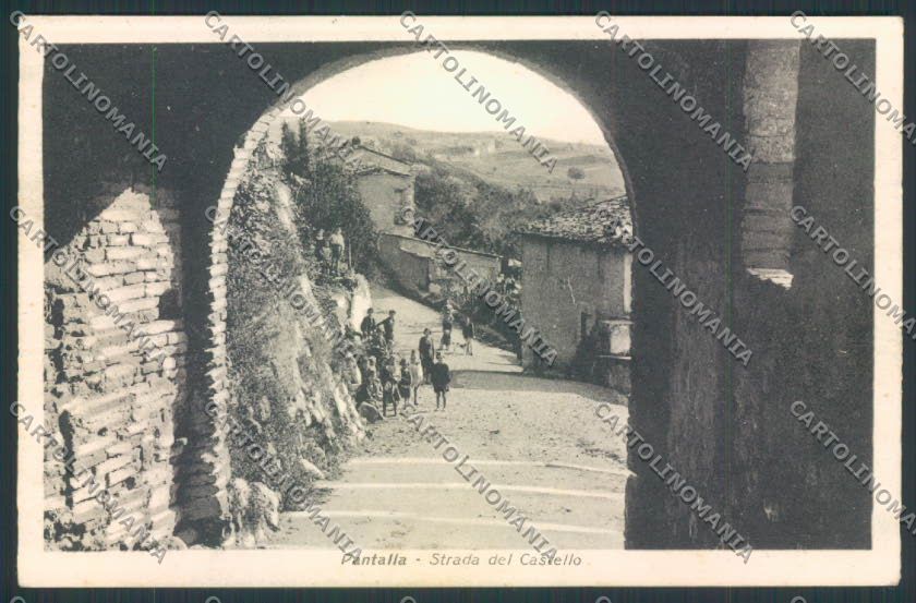 Perugia Pantalla cartolina MQ1289 – fronte