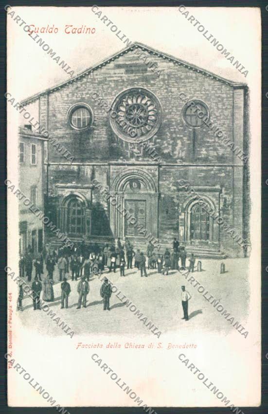 Perugia Gualdo Tadino cartolina MQ1296 – fronte