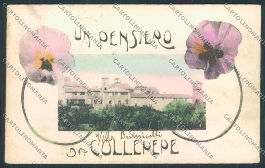 Perugia Collepepe Un Pensiero da cartolina MQ1312 – fronte