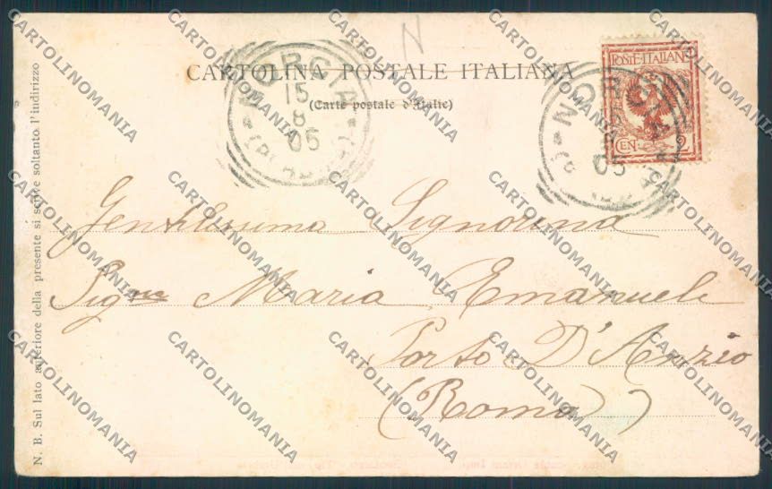 Perugia Spoleto Norcia Autopostale cartolina MQ1322 – retro