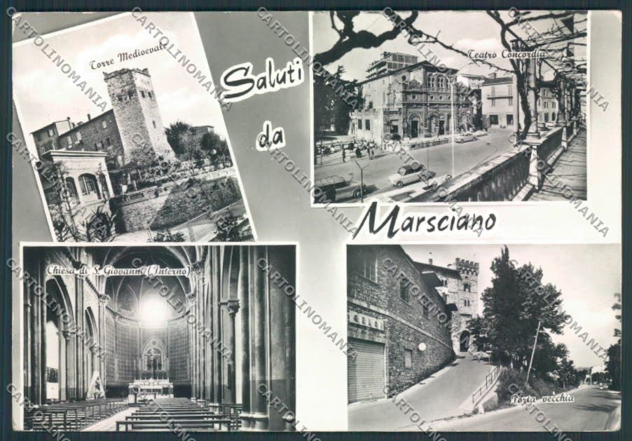Perugia Marsciano Foto FG cartolina MQ1333 – fronte